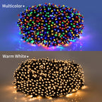 Outdoor Garden LED String Light Christmas Fairy Lights Waterproof Garland Lamp For Home Courtyard Holiday New Year Party Decor