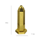 1Pc Buddhist Feng Shui Brass Five Element Pagoda-amulet Can Be Equipped With Tibetan Treasures Pagoda Heaven And Earth