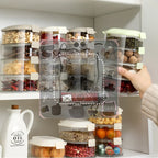 Kitchen Spice Storage Box Onion Ginger Garlic Fresh-keeping Box Multi-layer Food Sealing Moisture-proof Packaging Tank Household