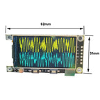 LUSYA DAC Tube Power Amplifier Voice Control Analog Spectrum VU Meter LCD Display Audio Level Indicator Clock Module 5 modes