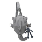 Shark Backpack for Men and Women, Trendy Brand, Niche Design, Personalized, Ugly, Cute, Creative Backpack
