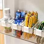 Kitchen bedroom storage solution side refrigerator door partition buckle organization accessories, space management