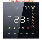 Smart Tuya WiFi Thermostat Voice Control 3A Digital Programmable LCD Display Underfloor Heating Temperature Controller for Water