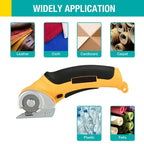 Cordless Electric scissors for fabric cutting Cloth USB Rechargeable Lithium Leather Sewing scissors Cutting Fabric tools