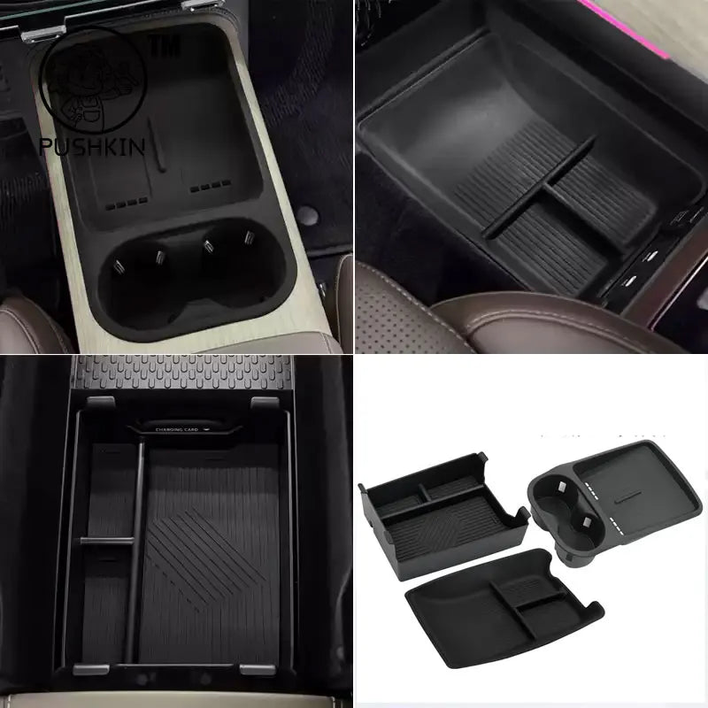 For Smart #5 Smart 5 Center Console Storage Box Car Central Armrest Tray Organizer Container Interior Accessories Tidying