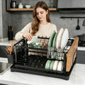 Multifunctional Kitchen Dish Drying Rack Countertop Storage Shelf Household Drain Organizer for Dishes Chopsticks Tableware