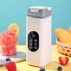 420ML Portable Juicer Blender 12 Blades Mini Juice Mixer Fruit Extractor Juice Maker Auto-Clean, Ice Crush & Ice storage cup