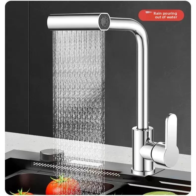Kitchen faucet, rain waterfall, vegetable basin, dishwasher, household sink, hot and cold two-in-one pressurized