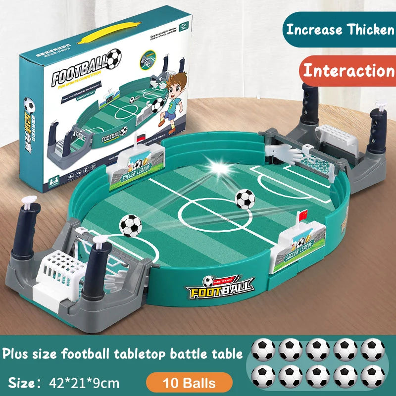 Portable Soccer Table - Desktop Foosball Board Game for Kids, Boys & Family Parties | AlluCanFind