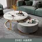 Design Nordic Coffee Tables Modern Storage Luxury Simple Aesthetic Coffee Tables Unique Marble Mesa Centro Living Room Furniture