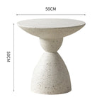 Nordic Designer Side Table B&B Small Round Table Creative Small Coffee Table Ins Internet Celebrity Cream Style Sofa Side Table