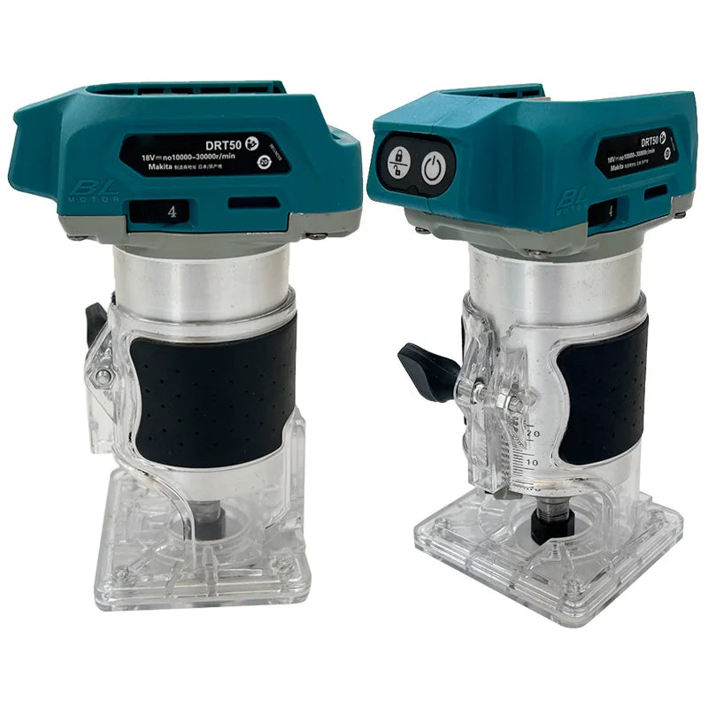Fit Makita DRT50 Cordless Trimmer Rechargeable Trimming Machine Brushless Slotting Tool Milling Woodwork Engraving Machine