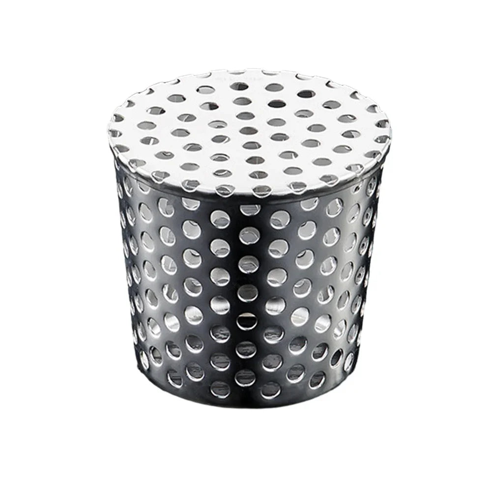 Drainage Cover Floor Drain Wall Insert Anti-blocking For Rooftop Balcony Outdoor Rain Bucket 50-200mm Practical