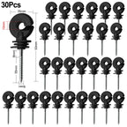Wire Connection Tool Fence Insulator Animal Fence Electric Fence Multifunctional Screw-In Short Circuit Protection Brand New