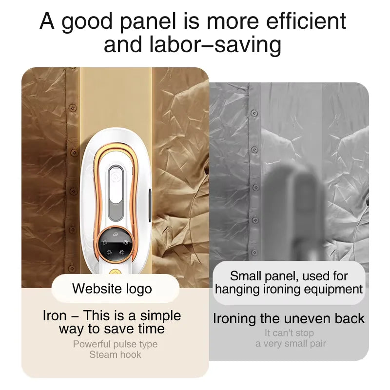 1200W new handheld hanging iron four temperature foldable small portabl