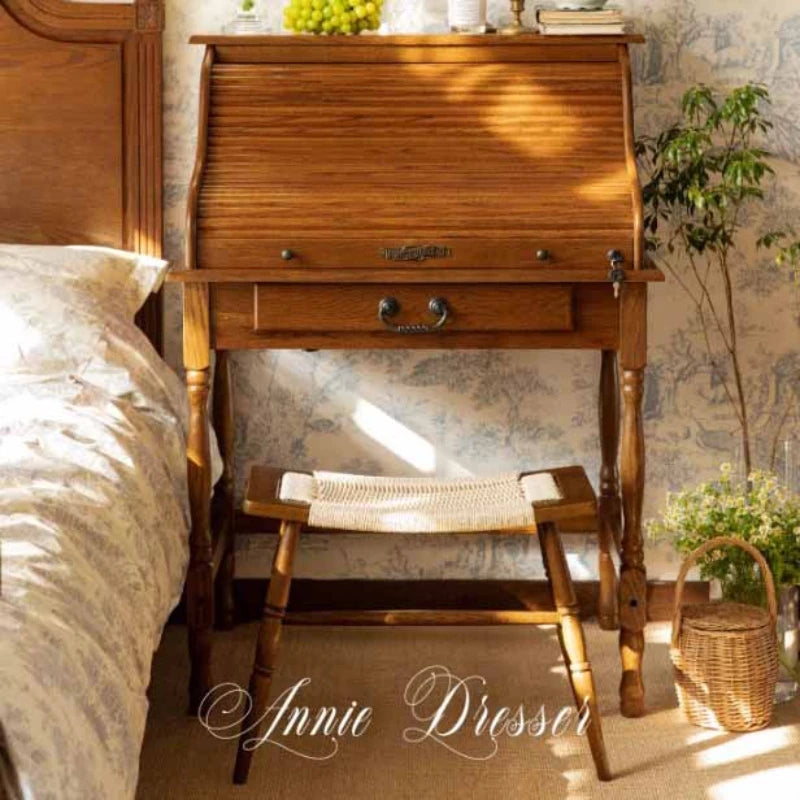 Girl Bedroom Dresser Eithe Drawers Box Stool Women Small Hotel Dressing Table Storage Makeup Wooden Comoda Pra Quarto Furniture