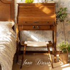 Girl Bedroom Dresser Eithe Drawers Box Stool Women Small Hotel Dressing Table Storage Makeup Wooden Comoda Pra Quarto Furniture