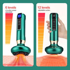 Intelligent Electric Cupping Device | Vacuum Negative Pressure Meridian Massager with Heating