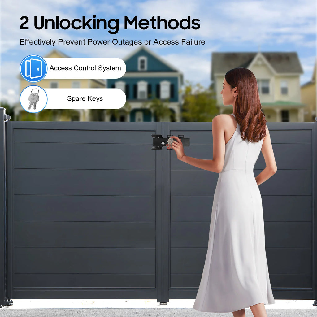 Electric Gate Lock Automatic Electric Lock for DC 24 V Swing Gate Operator Gate Drive System