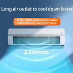 Eary Wall Mounted Silent Fan Office Home Air Cooler Strong Wind Wall H