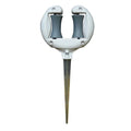 3pcs Garden Hose Guide Nail Water Pipe Positioning Holding Smooth Roller Pointed Head Outdoor Yard Garden Irrigation Tool