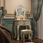 European dresser bedroom makees ins multifunctional princess dressing table storage cabinet integrated small apartment