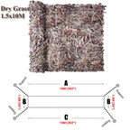 Camo Net Fence Panels Faux Privacy Fence Screen Camouflage Netting For Home Outdoor Garden Balcony Decor Sunshade Cover