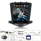 4G+64G Stereo Android 15 For Chevrolet Cruze J300 2008-2014 for Tesla Style Car 4G GPS Navi Player Radio Carplay 2 Din Autoraido