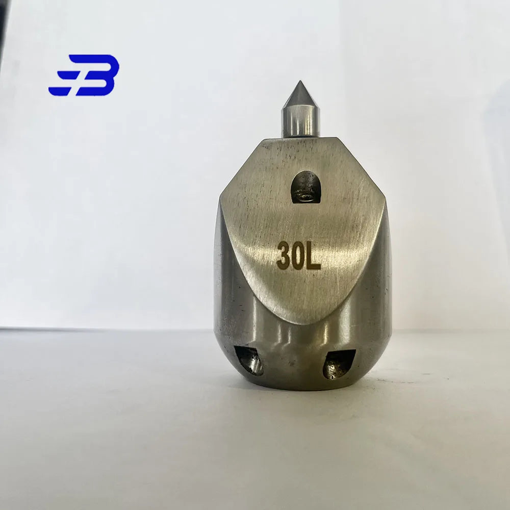 Stainless Steel 1/2" High-pressure Pipeline Cleaning and Dredging Nozzle, Sewer SPEAR POINT NOZZLES