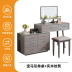 Dresser Table for Clothes Saint Vanity Makeup Stand with Mirror and Chair Furniture Comfortable with Drawers Banity Wardrobe