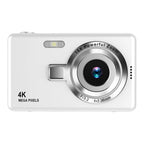 4K HD 1080P Portable Vlogging Camera 16X Zoom Autofocus Vlogging Camera Anti-Shake 2.4 Inch IPS Screen for Photography and Video