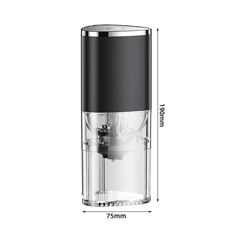 New Portable Electric Coffee Grinder Household Removable Coffee Bean Grinder TYPEC Charge Grinder Office Kitchen