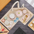kitchen special-shaped corner sink quartz stone dishwashing basin corner sink