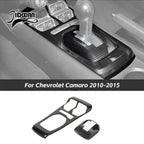 JIDIXIAN fit for Chevrolet Camaro 2010 2011 2012 2013 2014 2015 Car Interior Exterior Decoration Cover Carbon Fiber Accessories