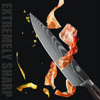 Kitchen Knives Set 10pcs Professional Chef Knives 7CR17 440C High Carbon Stainless Steel Sharp Santoku Boning Knife Gift Case Se