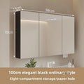 Bathroom Wall Mounted Mirror Cabinet Modern Smart Bathroom Cabinets with Mirror Creative Bathroom Storage Cabinet Home Furniture