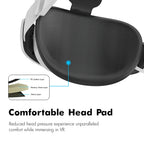 Adjustable Head Strap 6000mAh Battery Replacement Head Strap Enhanced Support and Balance Head Strap Battery for Meta Quest 3S/3