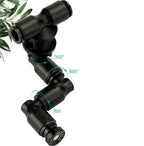 MIUS 360 Degree Rotating Reptiles Fogger Mist Sprinkler Terrarium Nozzle Adjustable Greenhouse Irrigation Pet Cooling System