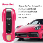 Key Case For Porsche Panamera Spyder Carrera Macan Boxster Cayman Cayenne 911 970 981 991 Smart Remote Key Case Fob Covers Bag