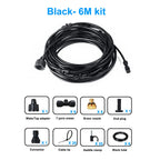 6/9/12/15/18m Outdoor Cooling Patio Misting System Fan Cooler Water Mist Gardenhouse Spray Hot fog misting system