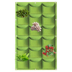 49 Pockets Hanging Planter Bags, Hanging Vertical Wall Mounted Plant Planting Grow Bags, Herb Garden Planter Outdoor Indoor Grow