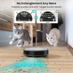 Lefant M310 Robot Vacuum Cleaner 4500PA Powerful Suction 180 Minutes,App/Alexa Control Ideal for Pet Hair and Hard Floors