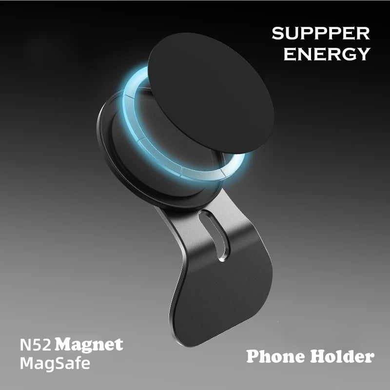 For Tesla Model 3 2019-2022 Model Y Steering Wheel Magnetic Phone Holder Auto Phone Mount Stand For Apple  Huawei Smart Phone