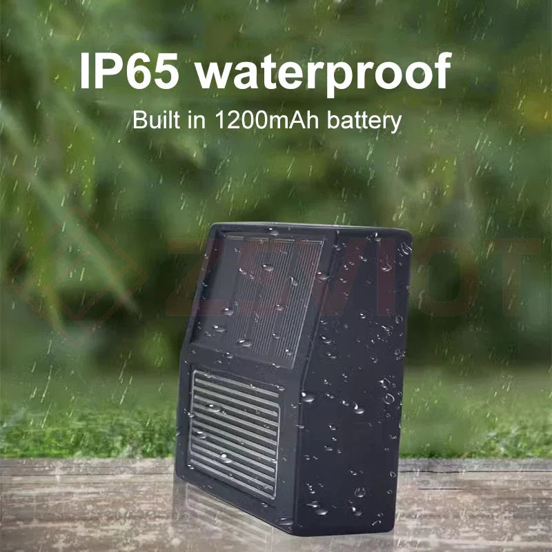 Tuya Smart Zigbee Rain Sensor With Light Detector Solar Operated IP65 Outdoor Waterproof Rain Detector Smart life Remote Control