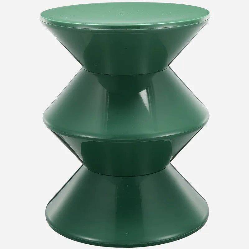 K-star Nordic Style Shoe Changing Stool Home Art Small Bench Simple Children Plastic Low Stool Creative Round Stool Hot 2024