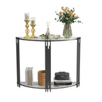 Modern Half Moon Console Table