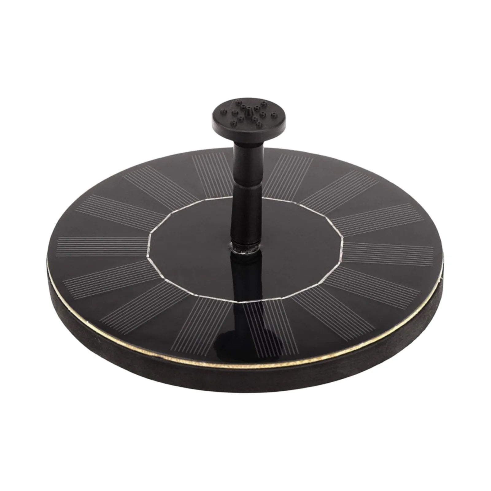 Solar Fountain Pump Floating Solar Panel Bird Baths Water Fountain with 4 Nozzles For Garden Outdoor Water Pool Pond Decor