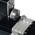 All-metal Miniature Lathe 36W, 20000rpm Didactical Mini Metal Lathe Machine Tool for Hobbyist Woodworking Craft