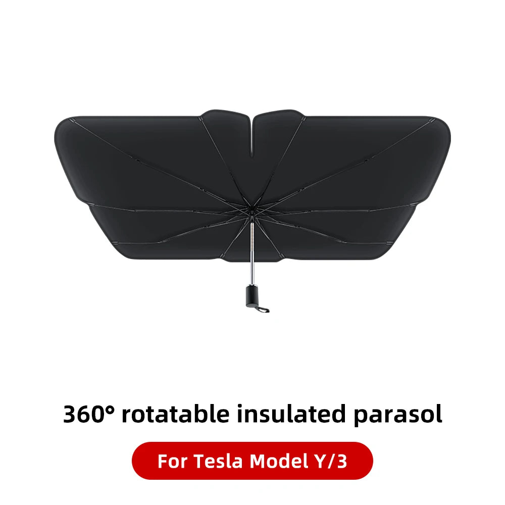 Magnetic Suction Clip Sun Shades for Tesla Model 3/Y Highland (2021-2025) | Glass Roof & Sunroof