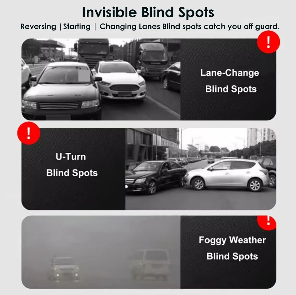 2025 Newest Model Y Blind Spot Monitoring System for Tesla LED BSD Warning Light Lane Change Overtaking Alert Door Open Reminder